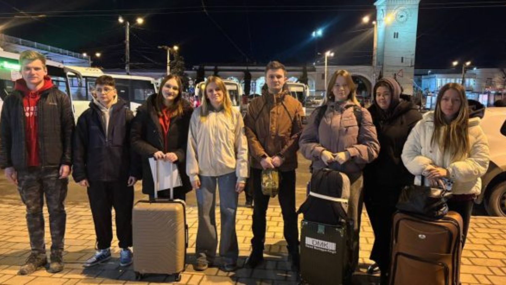 Сімферополь. Залізничний вокзал. Відправка студентів на Донбас.